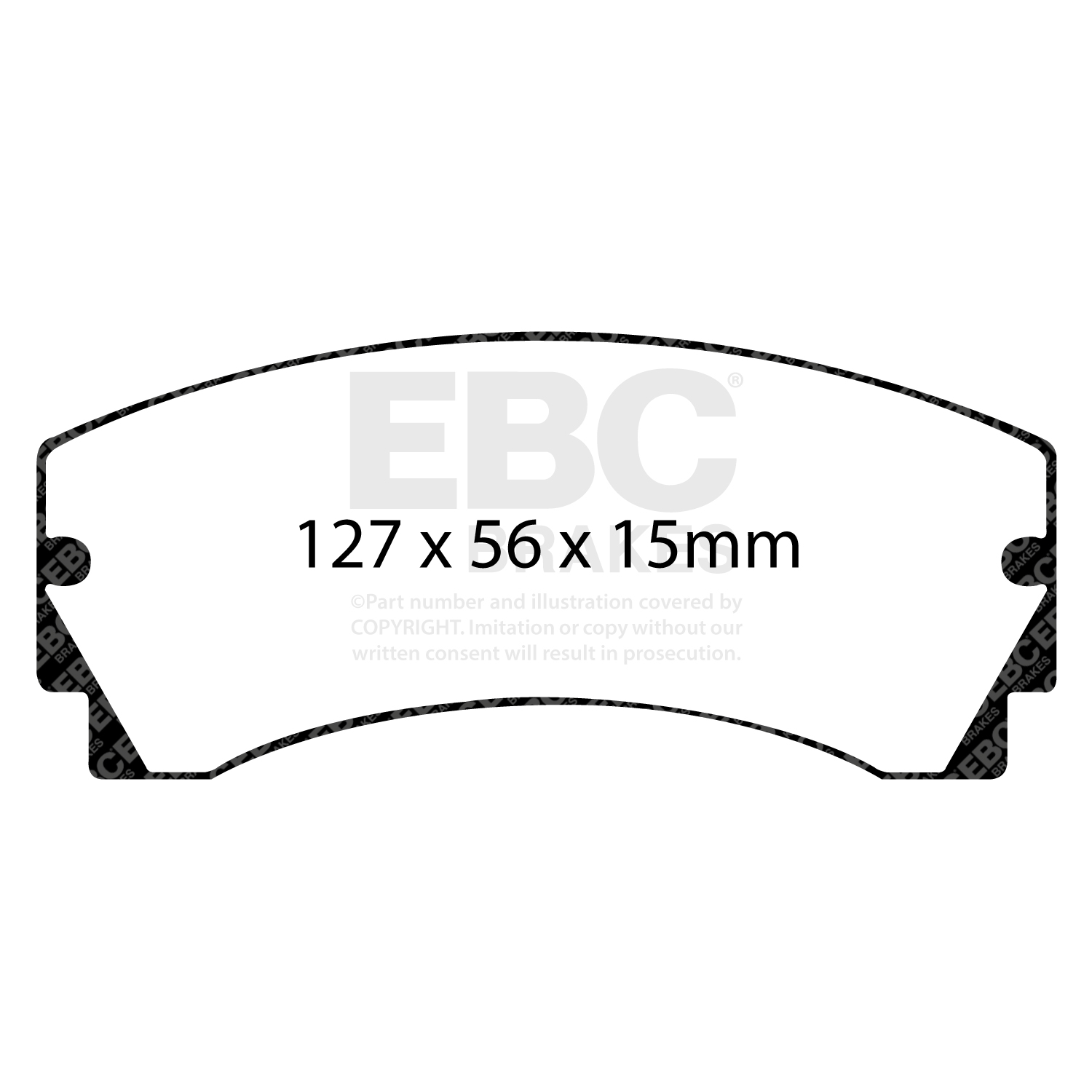 Pastiglie Sportive Stradali EBC Yellowstuff - EBC-DP4046R