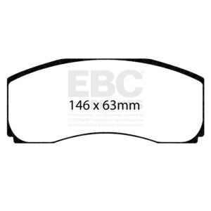 Pastiglie Sportive Stradali EBC Yellowstuff - EBC-DP4047R