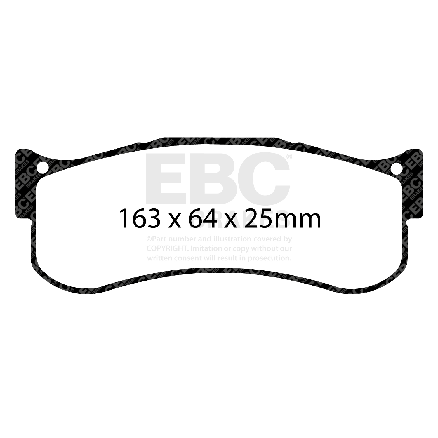 Pastiglie Sportive Stradali EBC Yellowstuff - EBC-DP4048R