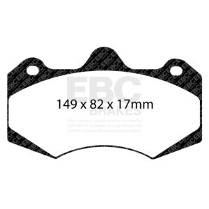 Pastiglie Sportive Stradali EBC Yellowstuff - EBC-DP4062R