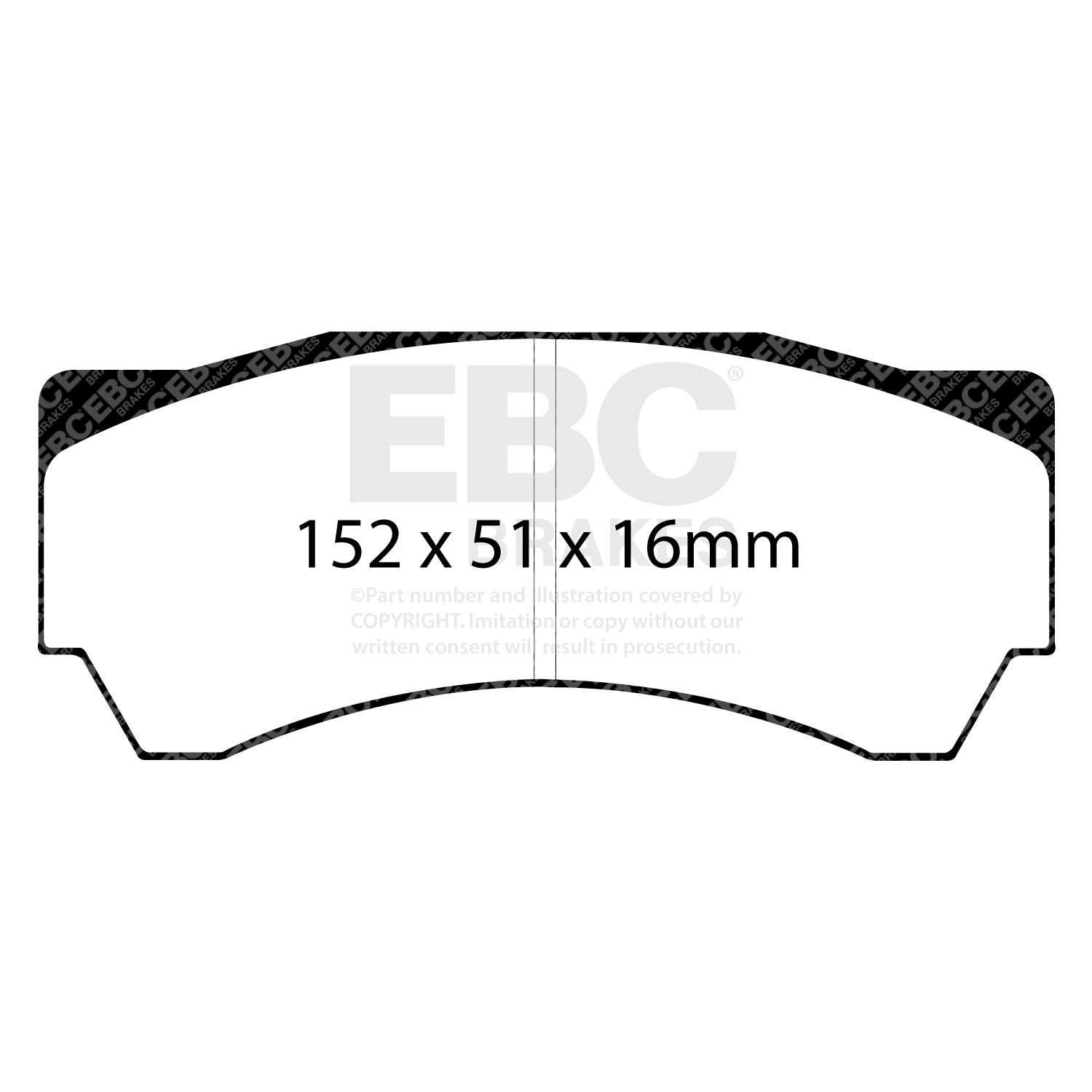 Pastiglie Racing EBC RP-X - EBC-DP8063RPX