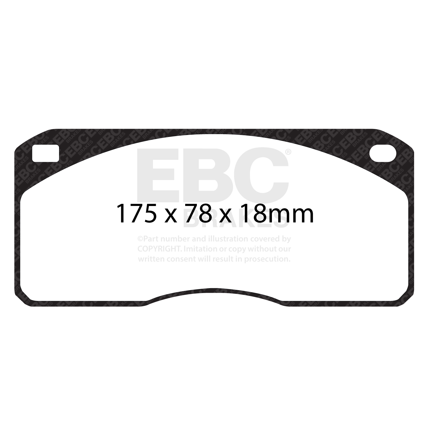 Pastiglie Sportive Stradali EBC Yellowstuff - EBC-DP4070R