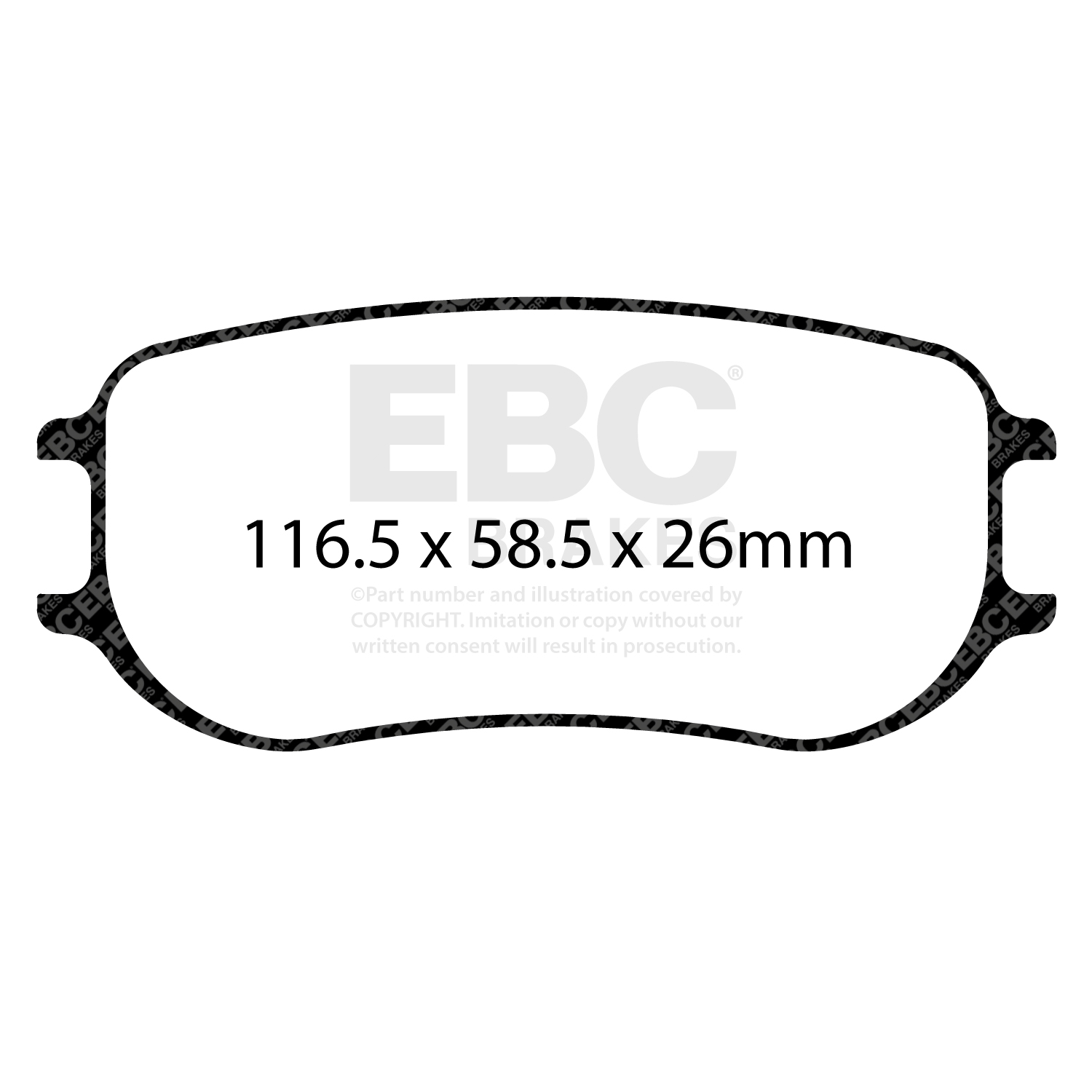 Pastiglie Racing EBC RP-X - EBC-DP8082RPX