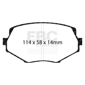 Pastiglie Sportive Stradali EBC Yellowstuff - EBC-DP41002R