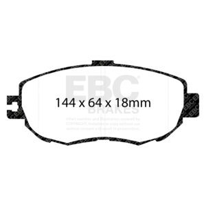 Pastiglie Sportive Stradali EBC Yellowstuff - EBC-DP41006R