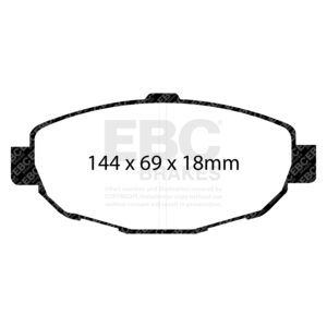 Pastiglie Sportive Stradali EBC Yellowstuff - EBC-DP41007R