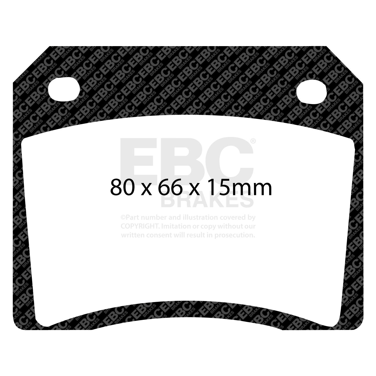 Pastiglie Sportive Stradali EBC Yellowstuff - EBC-DP4101R