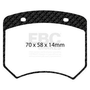 Pastiglie Sportive Stradali EBC Yellowstuff - EBC-DP4102R