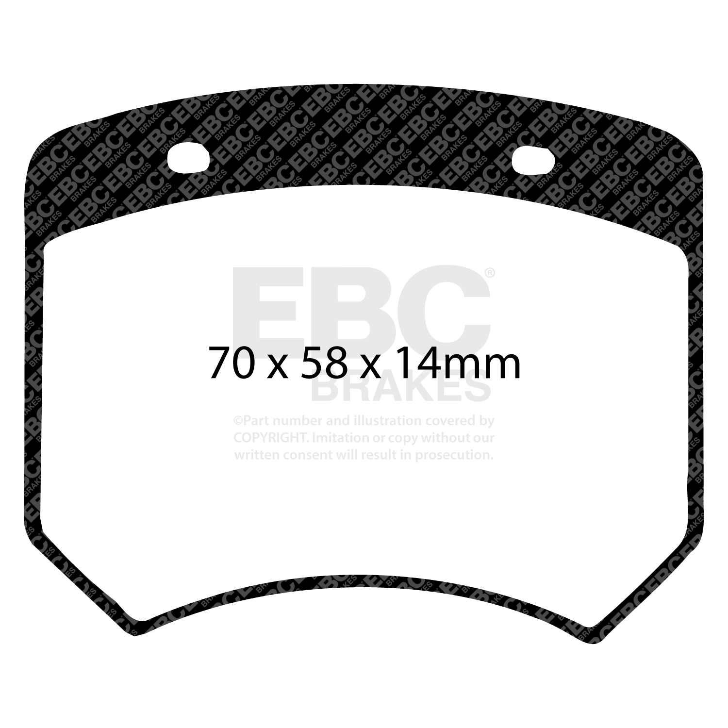 Pastiglie Sportive Stradali EBC Yellowstuff - EBC-DP4102R