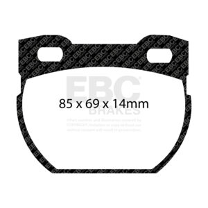 Pastiglie Sportive Stradali EBC Yellowstuff - EBC-DP41033R