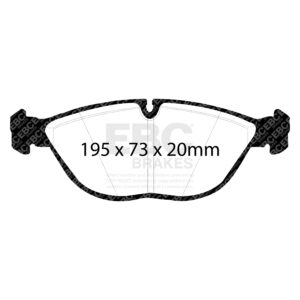 Pastiglie Sportive Stradali EBC Yellowstuff - EBC-DP41035R