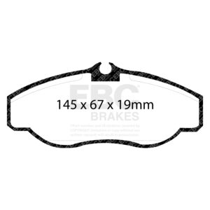 Pastiglie Sportive Stradali EBC Yellowstuff - EBC-DP41037R