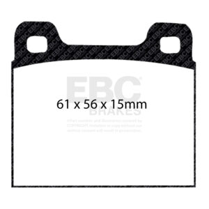 Pastiglie Racing EBC RP-X - EBC-DP8104RPX
