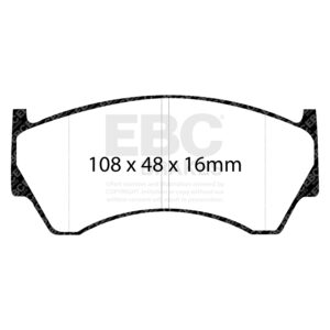 Pastiglie Sportive Stradali EBC Yellowstuff - EBC-DP41044R