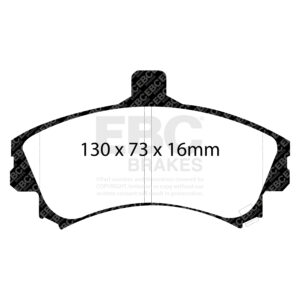 Pastiglie Sportive Stradali EBC Yellowstuff - EBC-DP41045R
