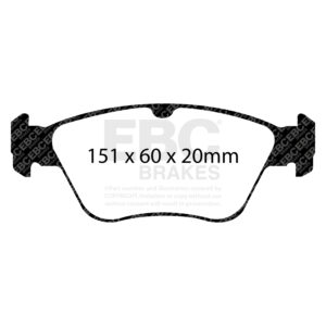 Pastiglie Sportive Stradali EBC Yellowstuff - EBC-DP41055R