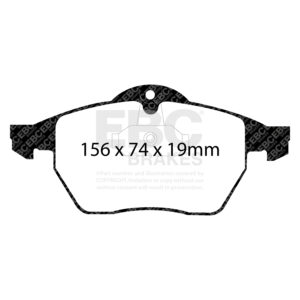Pastiglie Sportive Stradali EBC Yellowstuff - EBC-DP41062R