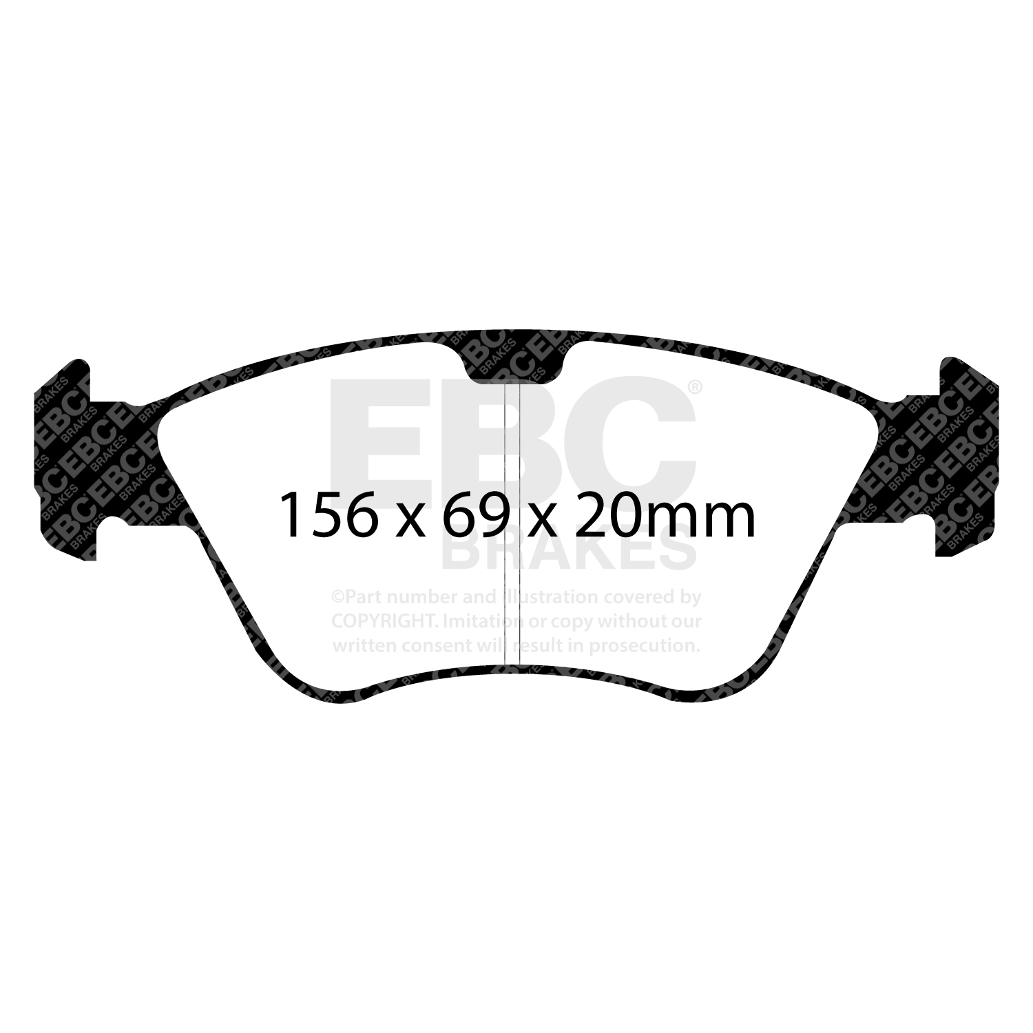 Pastiglie Sportive Stradali EBC Yellowstuff - EBC-DP41075R