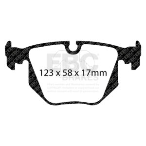 Pastiglie Sportive Stradali EBC Yellowstuff - EBC-DP41118R