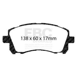 Pastiglie Sportive Stradali EBC Yellowstuff - EBC-DP41134R