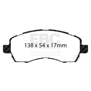 Pastiglie Sportive Stradali EBC Yellowstuff - EBC-DP41138R