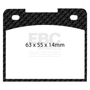Pastiglie Sportive Stradali EBC Yellowstuff - EBC-DP4114R