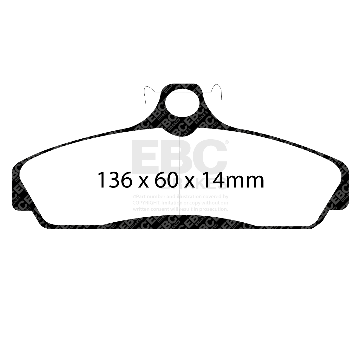 Pastiglie Sportive Stradali EBC Yellowstuff - EBC-DP41152R
