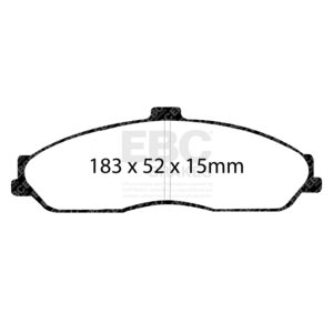 Pastiglie Sportive Stradali EBC Yellowstuff - EBC-DP41162R