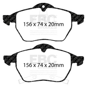 Pastiglie Sportive Stradali EBC Yellowstuff - EBC-DP41187R