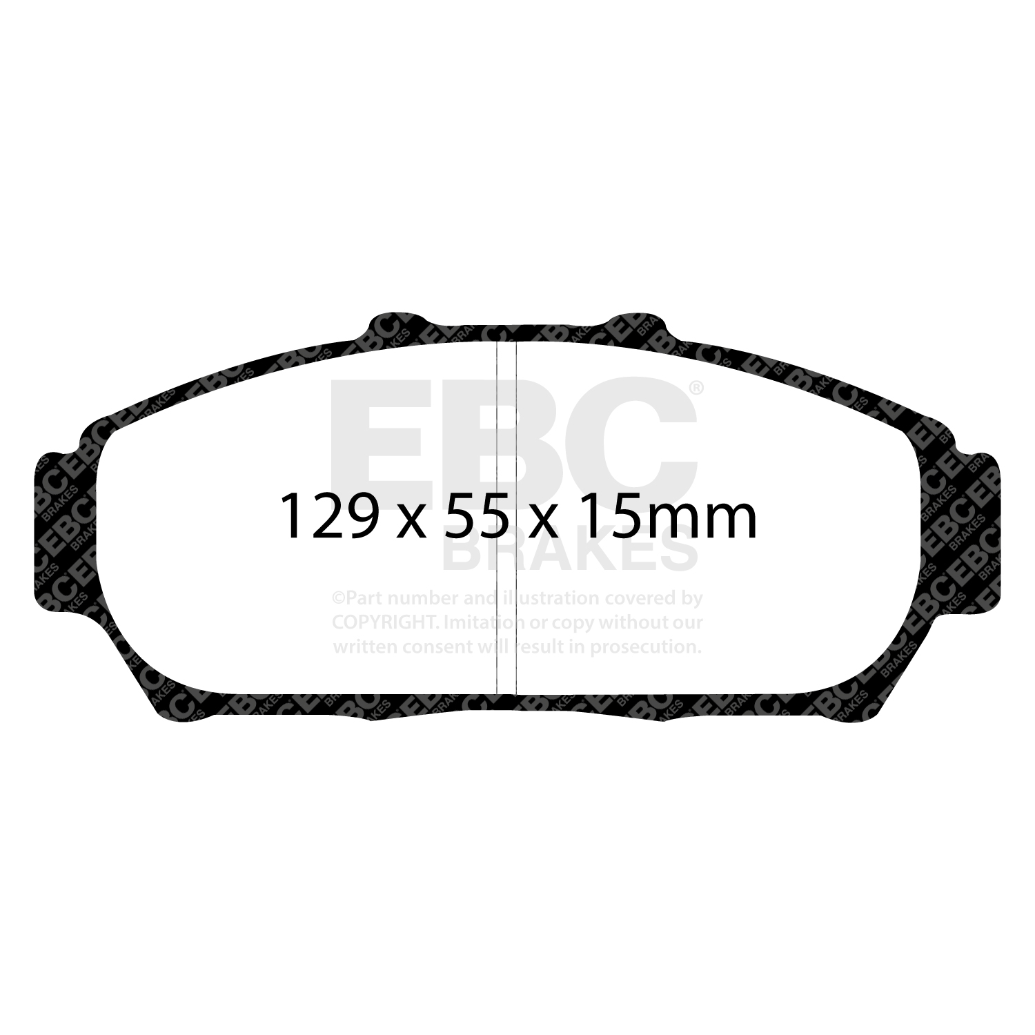 Pastiglie Sportive Stradali EBC Yellowstuff - EBC-DP41206R