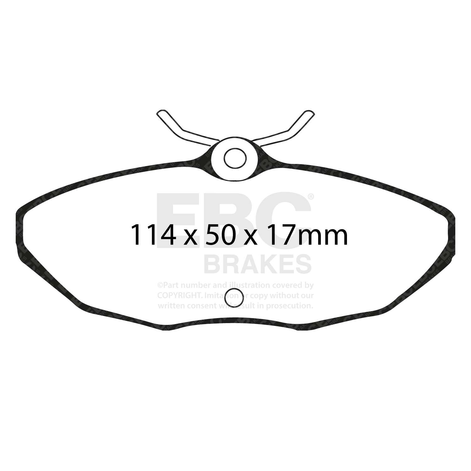 Pastiglie Sportive Stradali EBC Yellowstuff - EBC-DP41221R