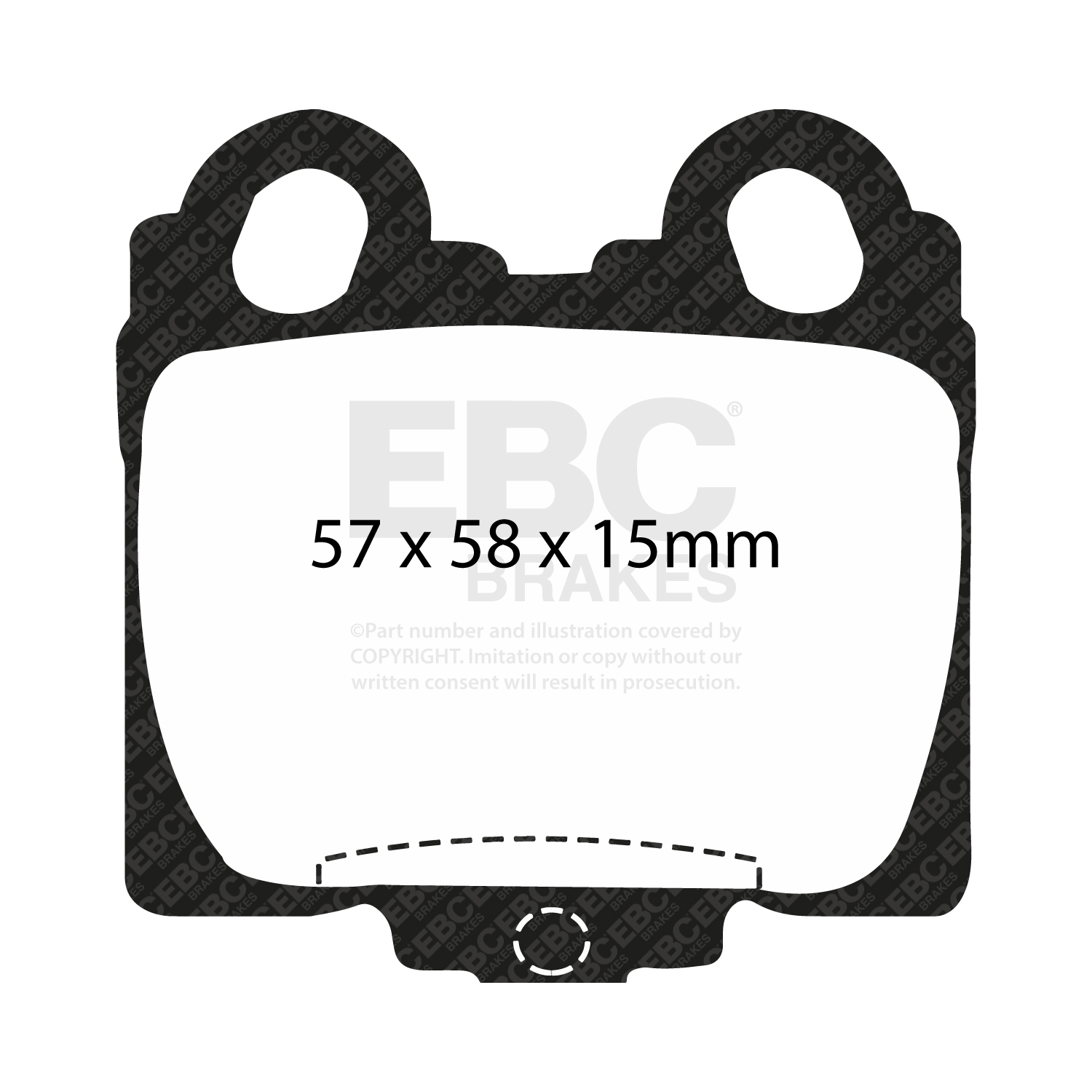 Pastiglie Sportive Stradali EBC Yellowstuff - EBC-DP41224R