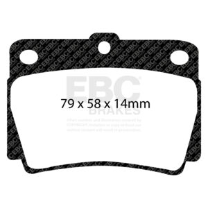Pastiglie Sportive Stradali EBC Yellowstuff - EBC-DP41228R