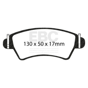 Pastiglie Sportive Stradali EBC Yellowstuff - EBC-DP41234R