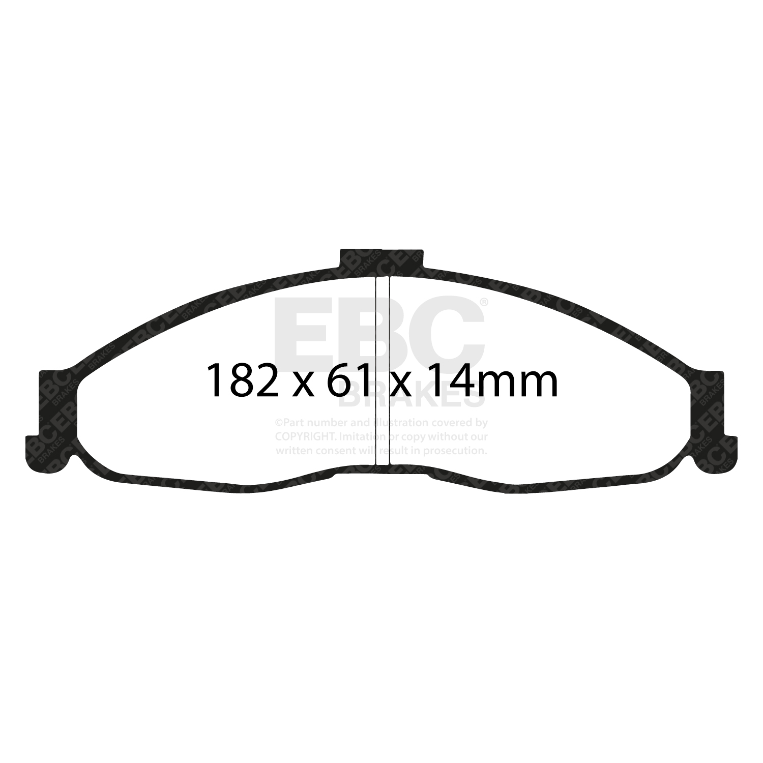 Pastiglie Sportive Stradali EBC Yellowstuff - EBC-DP41239R