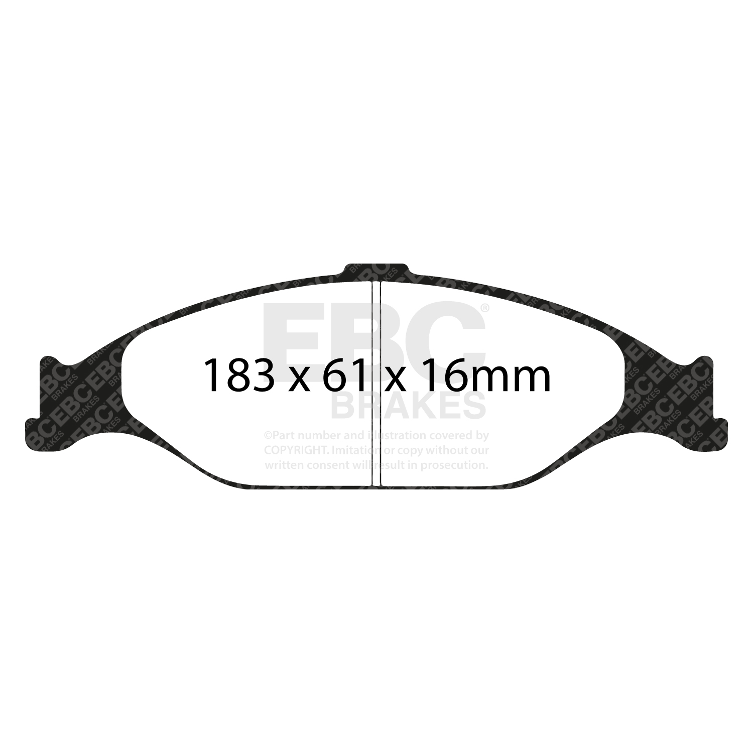 Pastiglie Sportive Stradali EBC Yellowstuff - EBC-DP41242R