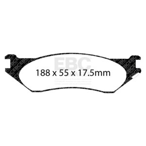 Pastiglie Sportive Stradali EBC Yellowstuff - EBC-DP41267R