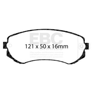 Pastiglie Sportive Stradali EBC Yellowstuff - EBC-DP41279R