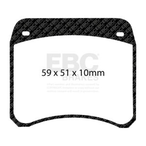 Pastiglie Sportive Stradali EBC Yellowstuff - EBC-DP4128R