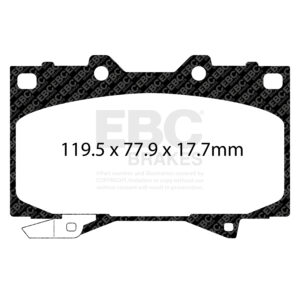 Pastiglie Sportive Stradali EBC Yellowstuff - EBC-DP41283R