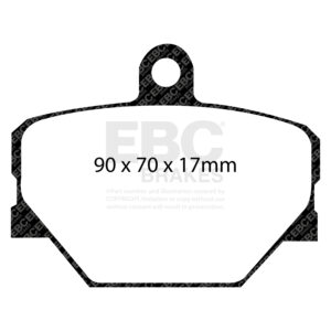 Pastiglie Sportive Stradali EBC Yellowstuff - EBC-DP41287R