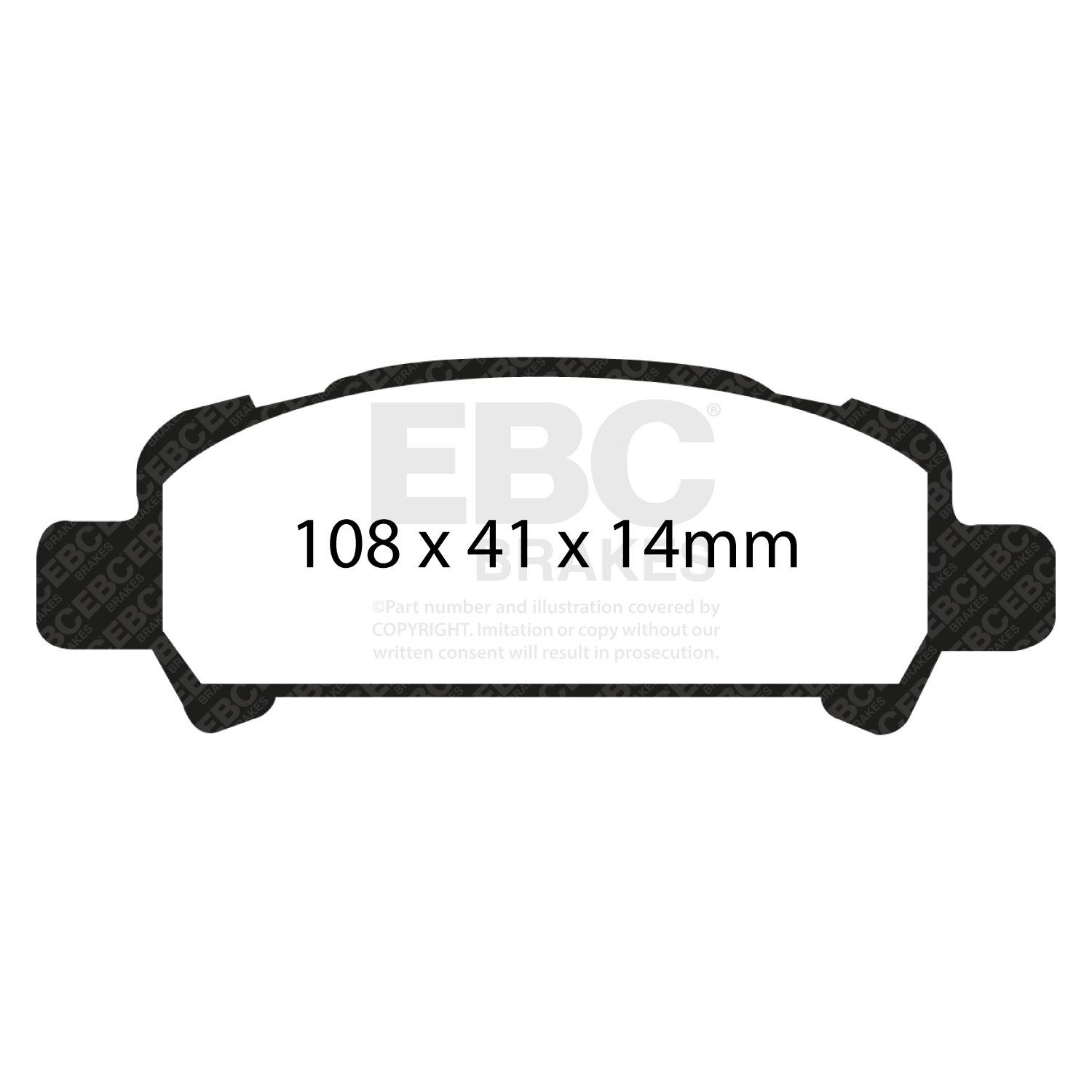 Pastiglie Racing EBC RP-X - EBC-DP81293RPX