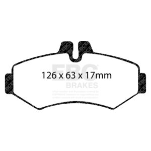 Pastiglie Sportive Stradali EBC Yellowstuff - EBC-DP41298R