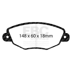 Pastiglie Sportive Stradali EBC Yellowstuff - EBC-DP41322R