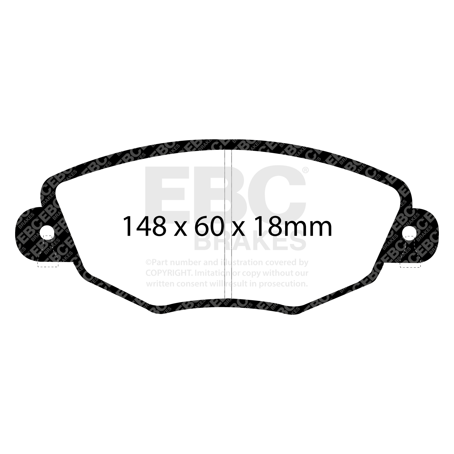 Pastiglie Sportive Stradali EBC Yellowstuff - EBC-DP41322R