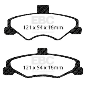 Pastiglie Sportive Stradali EBC Yellowstuff - EBC-DP41323R