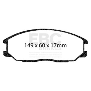 Pastiglie Sportive Stradali EBC Yellowstuff - EBC-DP41332R