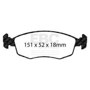 Pastiglie Sportive Stradali EBC Yellowstuff - EBC-DP41337R