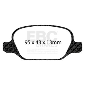 Pastiglie Sportive Stradali EBC Yellowstuff - EBC-DP41338R