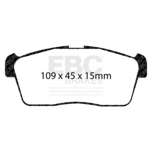 Pastiglie Sportive Stradali EBC Yellowstuff - EBC-DP41344R
